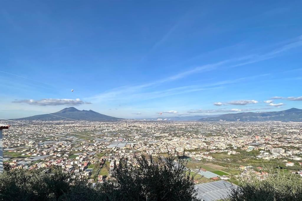 Casale Di Lusso Panoramico Villa Lettere Екстериор снимка