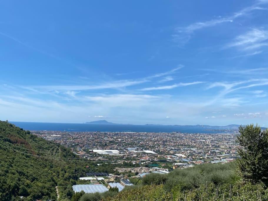Casale Di Lusso Panoramico Villa Lettere Екстериор снимка