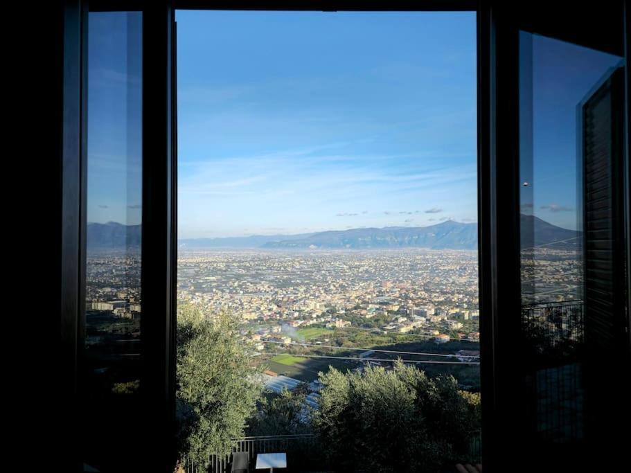Casale Di Lusso Panoramico Villa Lettere Екстериор снимка