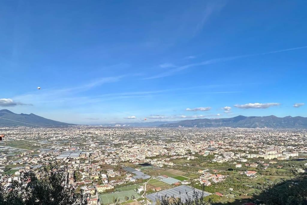 Casale Di Lusso Panoramico Villa Lettere Екстериор снимка